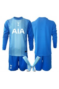 Tottenham Hotspur Maalivahti Jalkapallovaatteet Lasten Vieraspeliasu 2025-26 Pitkähihainen (+ Lyhyet housut)
